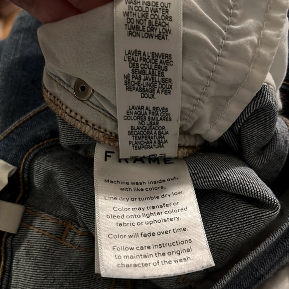 ✨ FRAME Denim ✨ Le Skinny de Jeanne Crop Jeans Size 27 - Picture 12 of 15